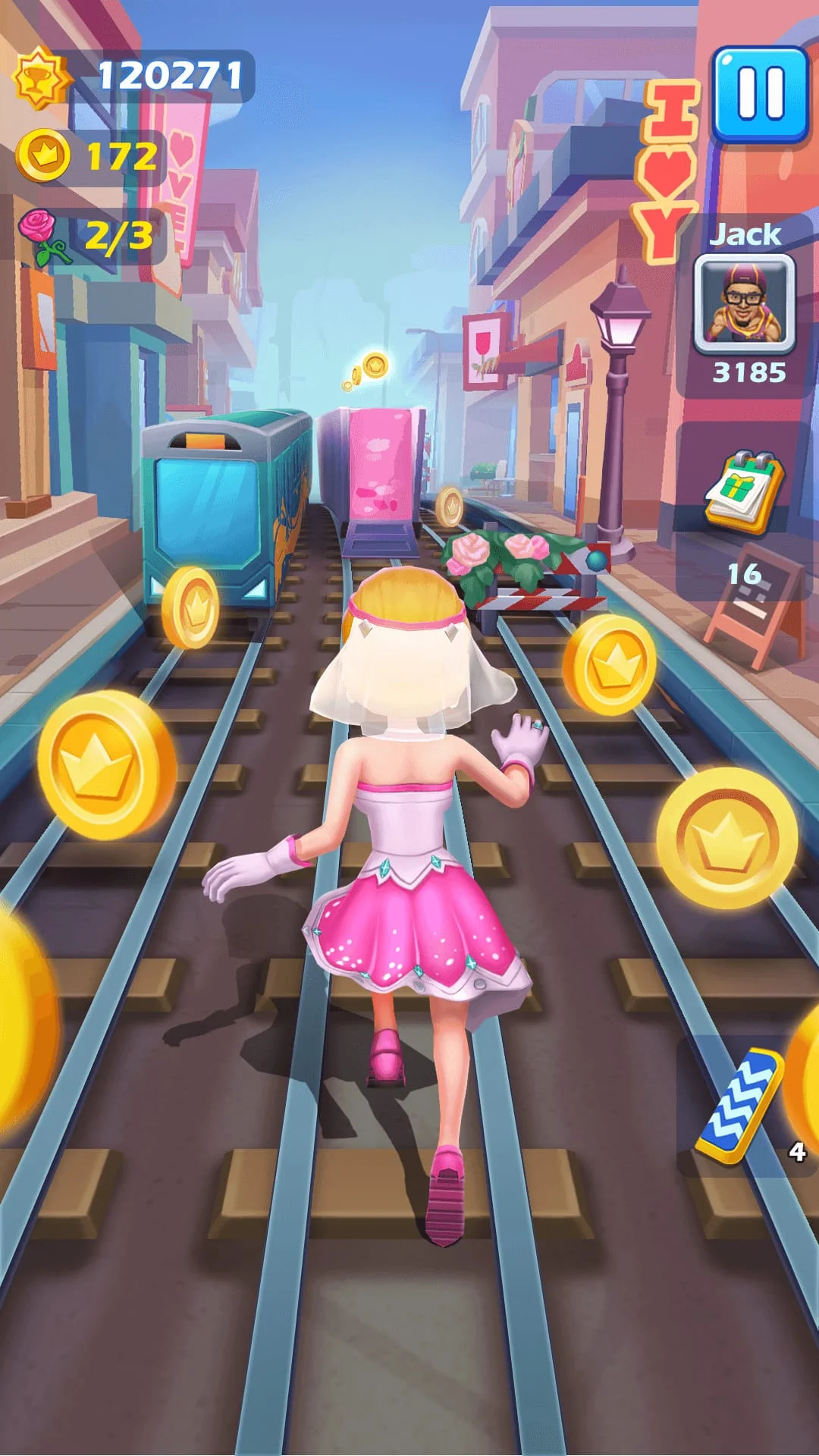 Subway Princess Runner Screenshot 2