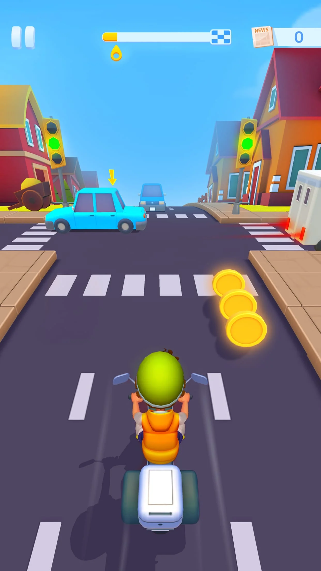 Paper Boy Race: Running game Screenshot 2