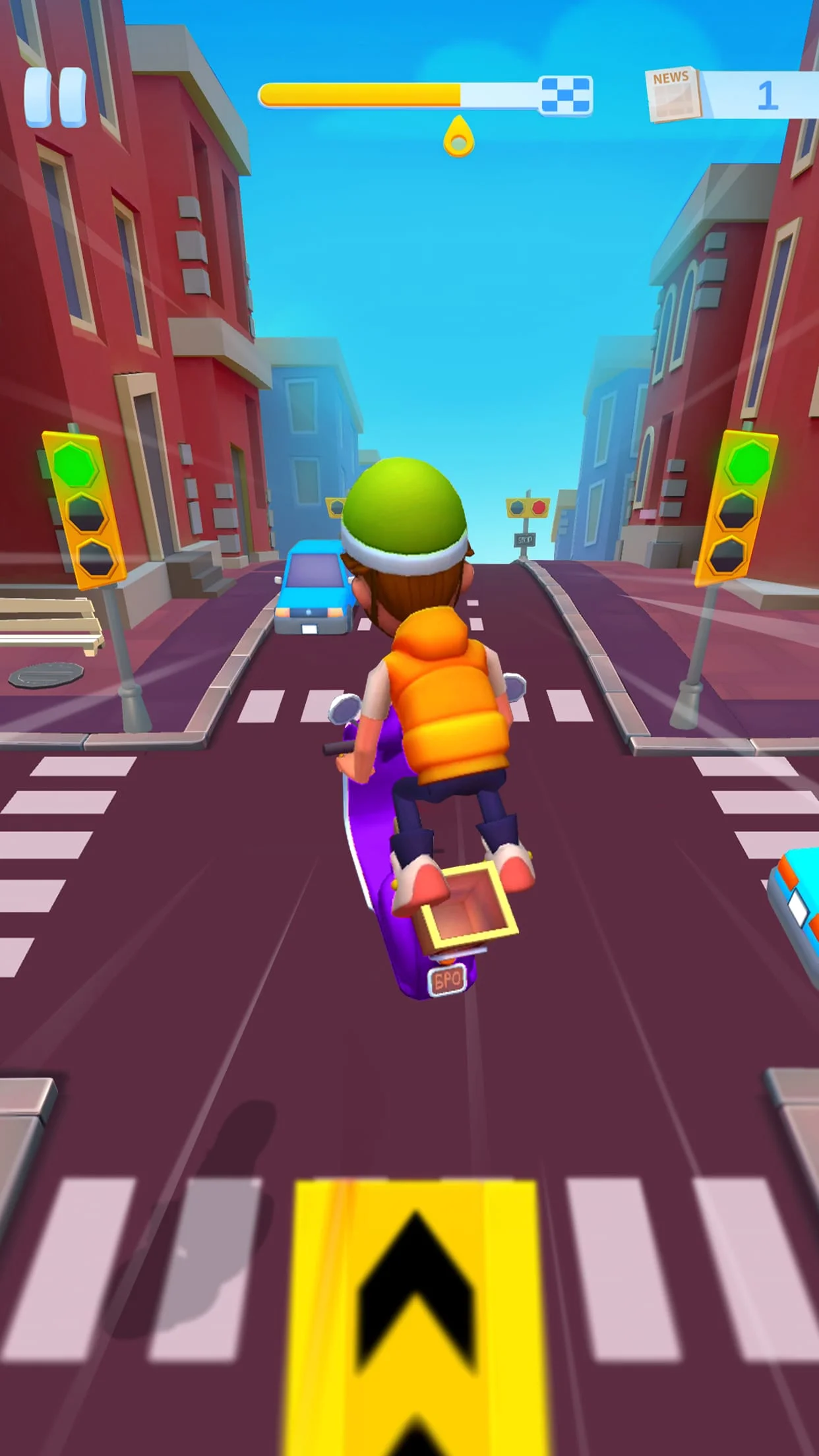 Paper Boy Race: Running game Screenshot 3