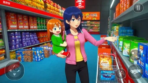 Pregnant Mom Twins Life Sim 3D Screenshot 2