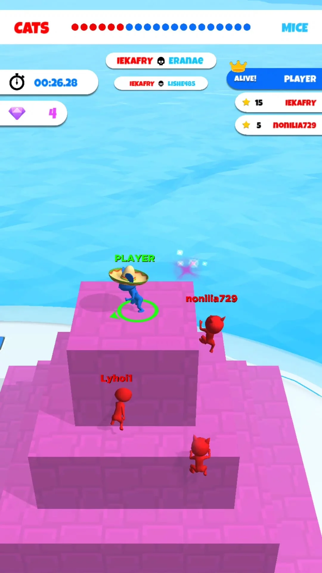 Cat & Mouse .io: Chase The Rat Screenshot 4