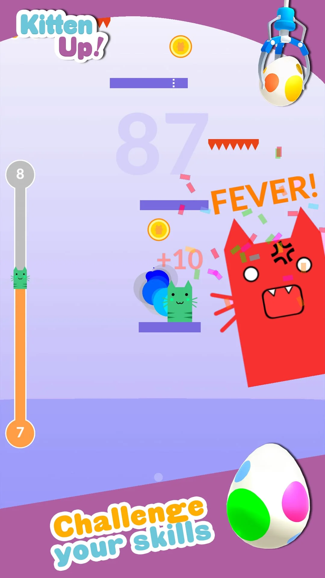Kitten Up! Jump & Claw Games Screenshot 4