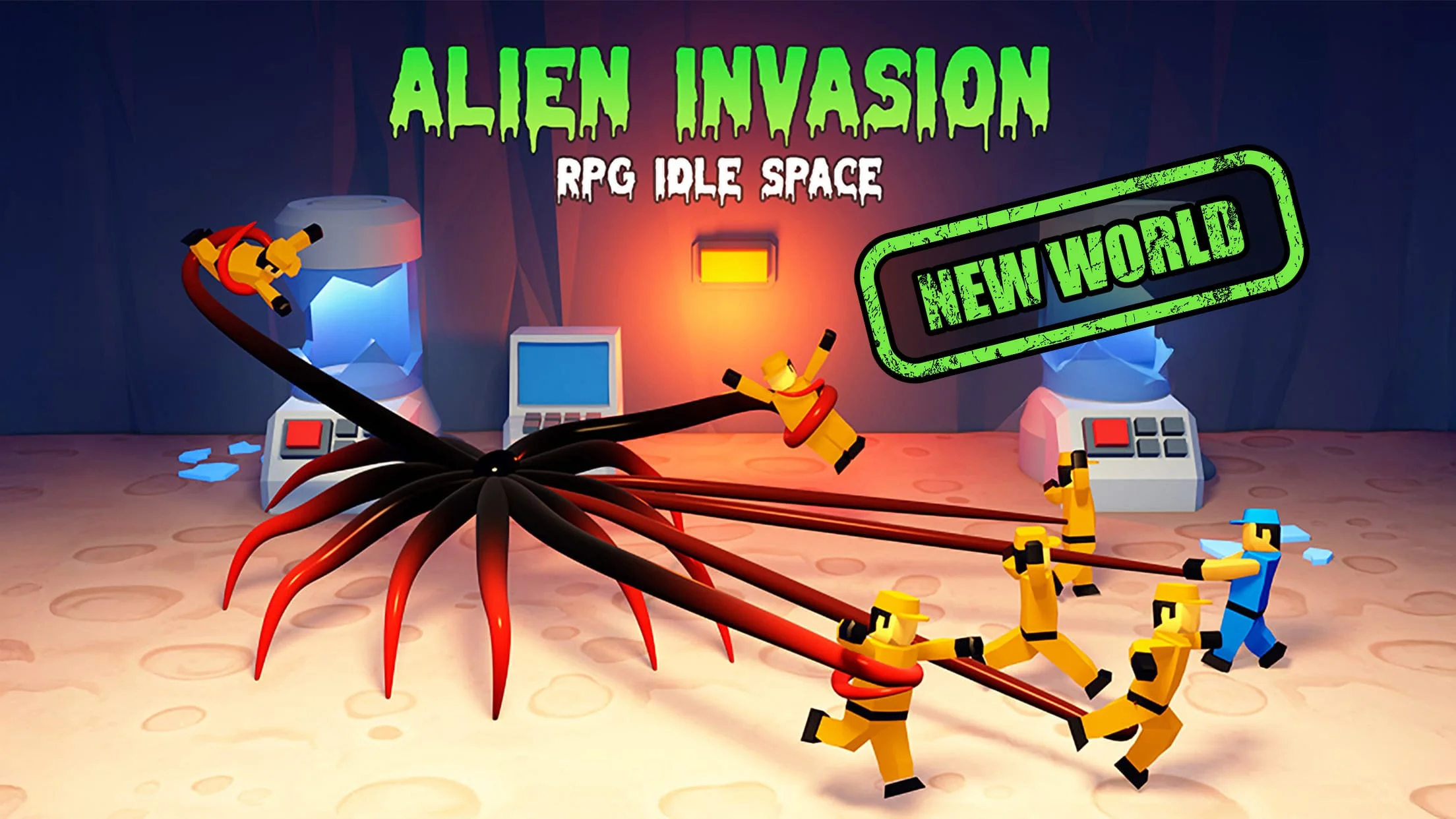 Alien Invasion: RPG Idle Space Screenshot 1