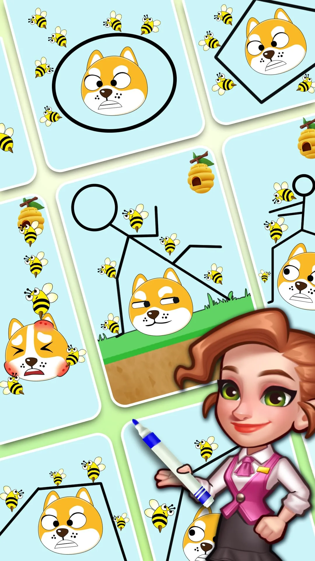 Hotel Frenzy: Save The Doge Screenshot 1