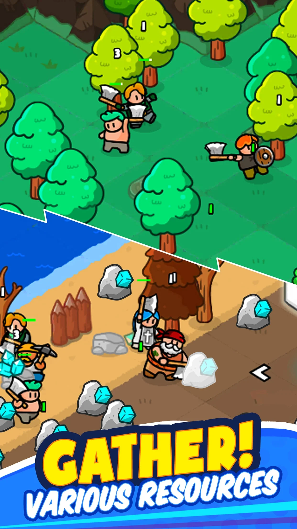 Rumble Heroes - Adventure RPG Screenshot 2