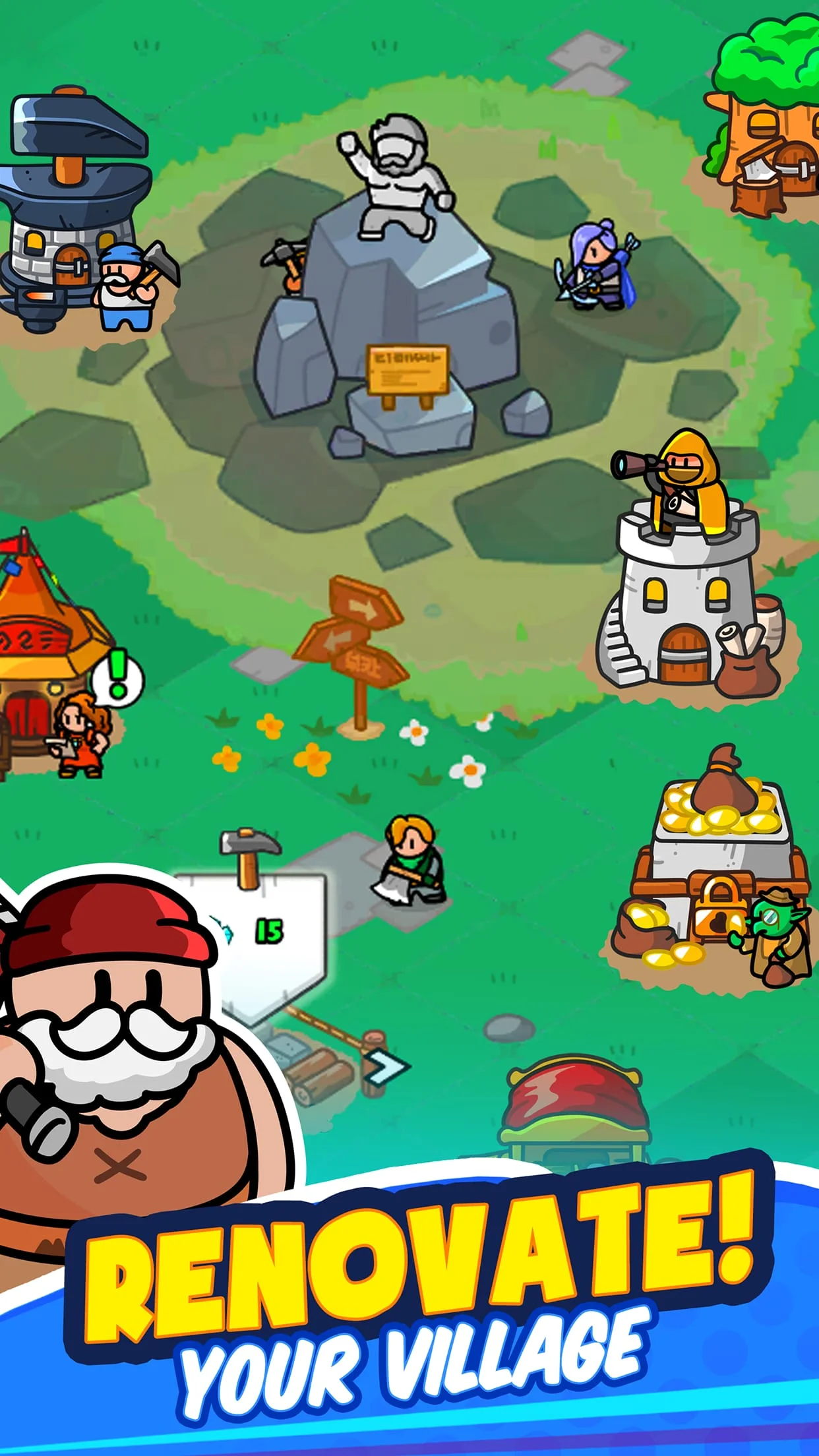 Rumble Heroes - Adventure RPG Screenshot 3