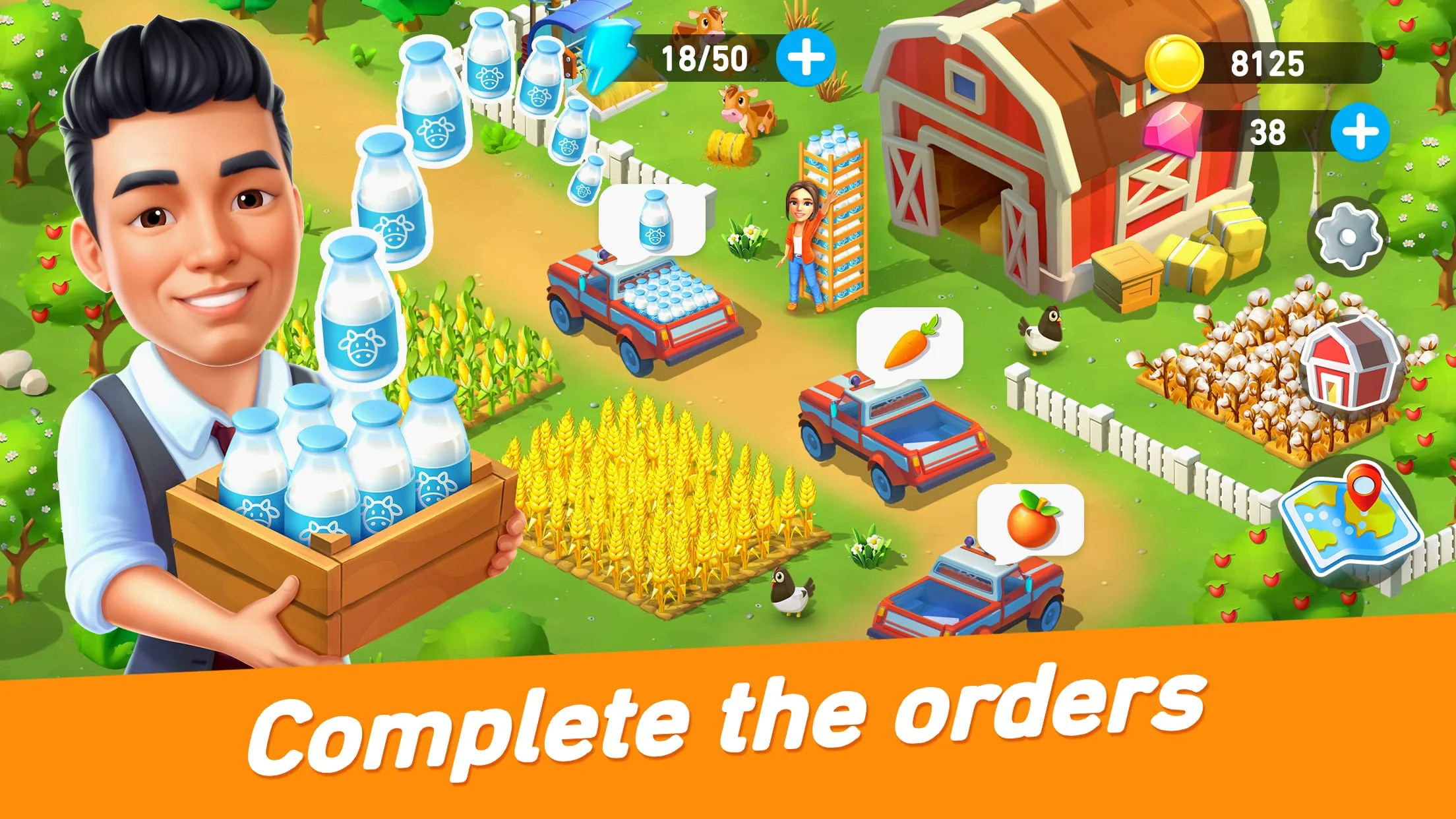 Goodville: Farm Game Adventure Screenshot 3