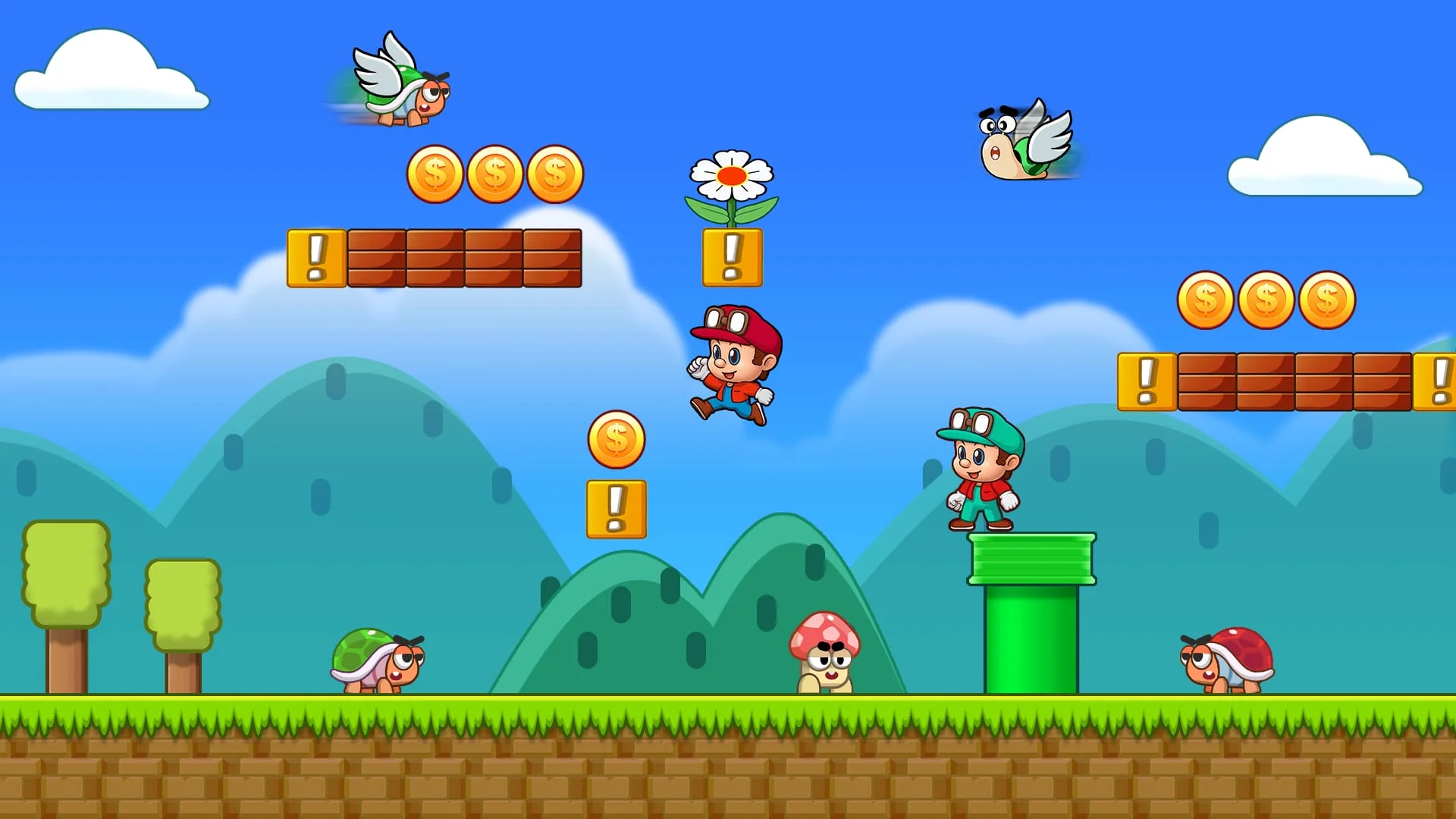 Super Gino Bros - Jump & Run Screenshot 2