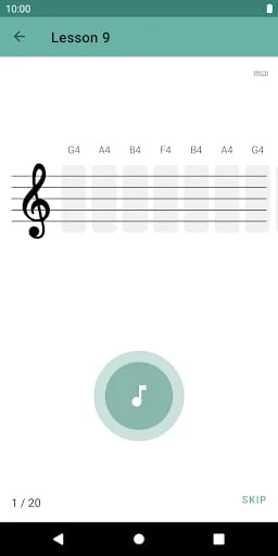 Clefs: Music Reading Trainer Screenshot 4