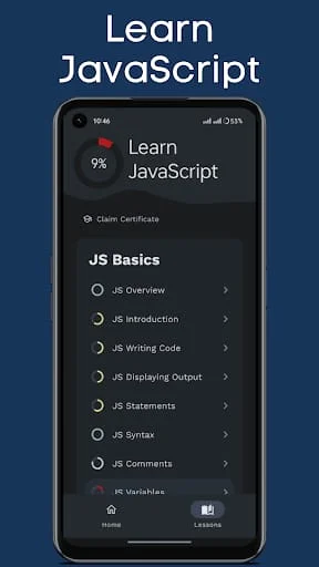 Learn JavaScript Screenshot 1