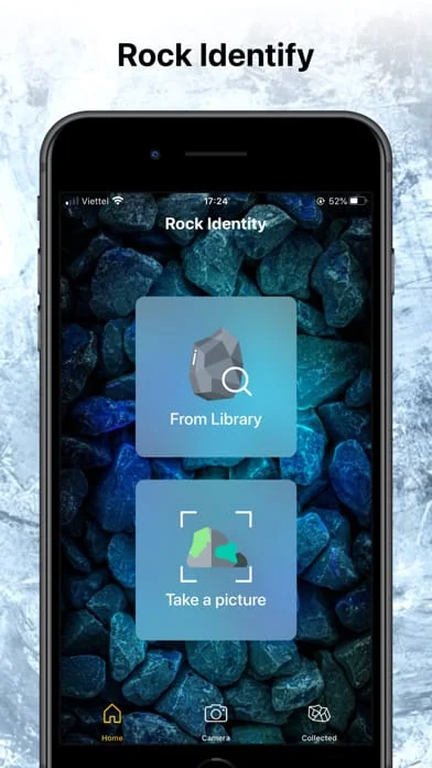 Stone Identifier Rock Scanner Screenshot 1