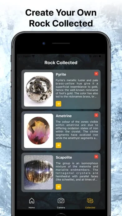 Stone Identifier Rock Scanner Screenshot 3