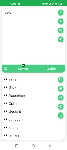 German - English Translator Screenshot 3