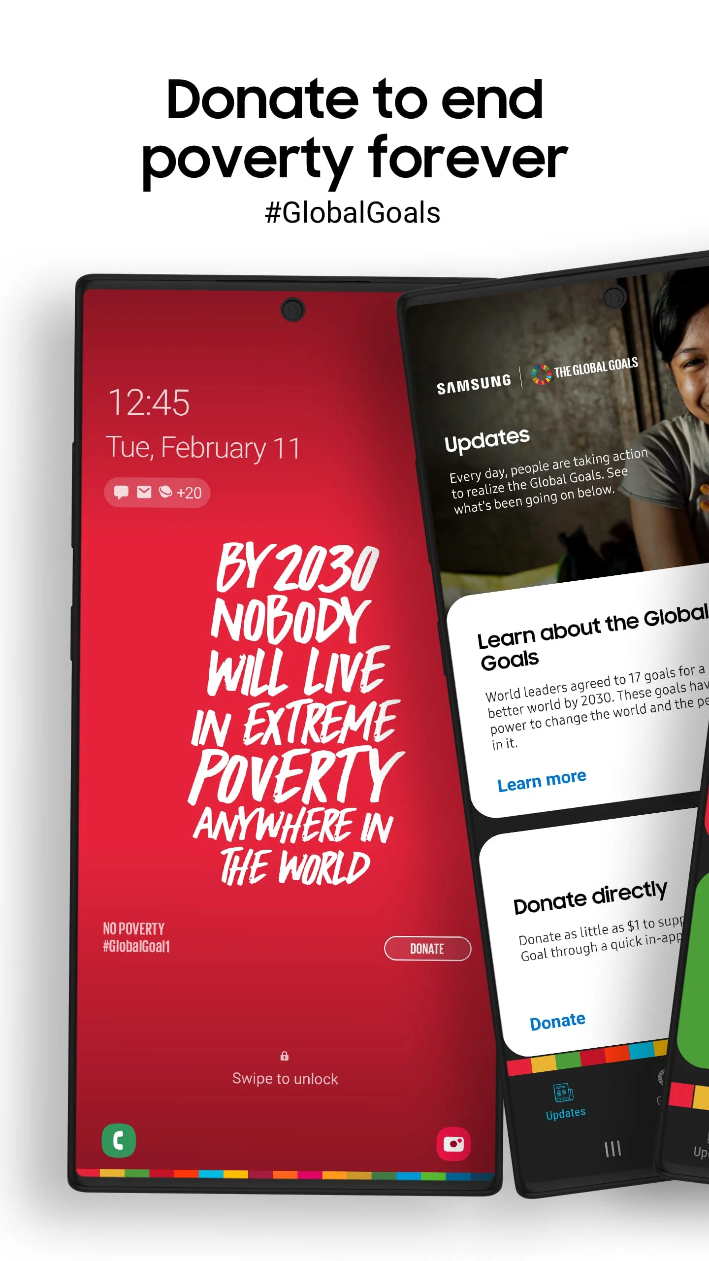 Samsung Global Goals Screenshot 1