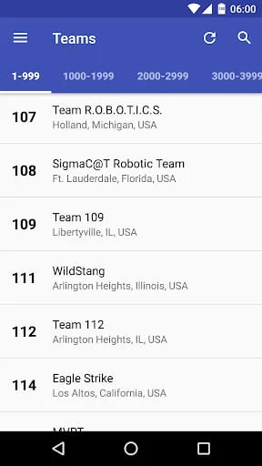 The Blue Alliance Screenshot 4