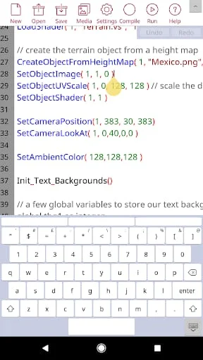 AppGameKit Mobile Screenshot 1