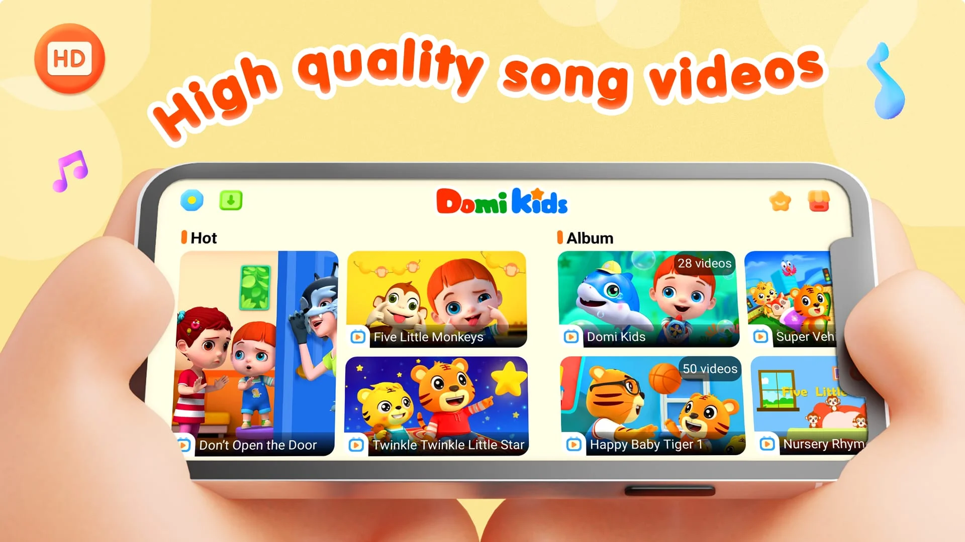 Domi Kids-Baby Songs & Videos Screenshot 2
