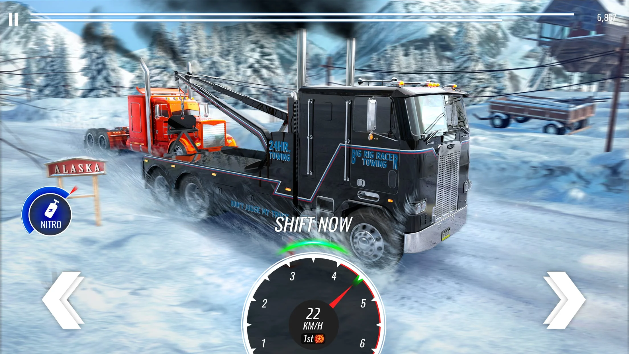 Big Rig Racing: Drag racing Screenshot 2