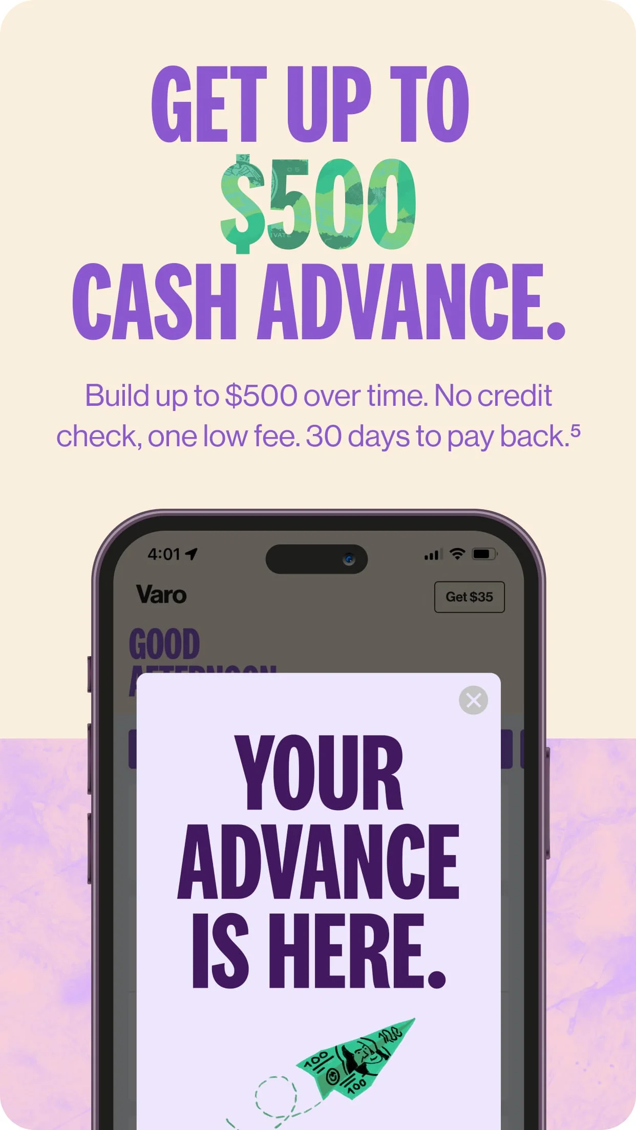 Varo Bank: Mobile Banking Screenshot 1
