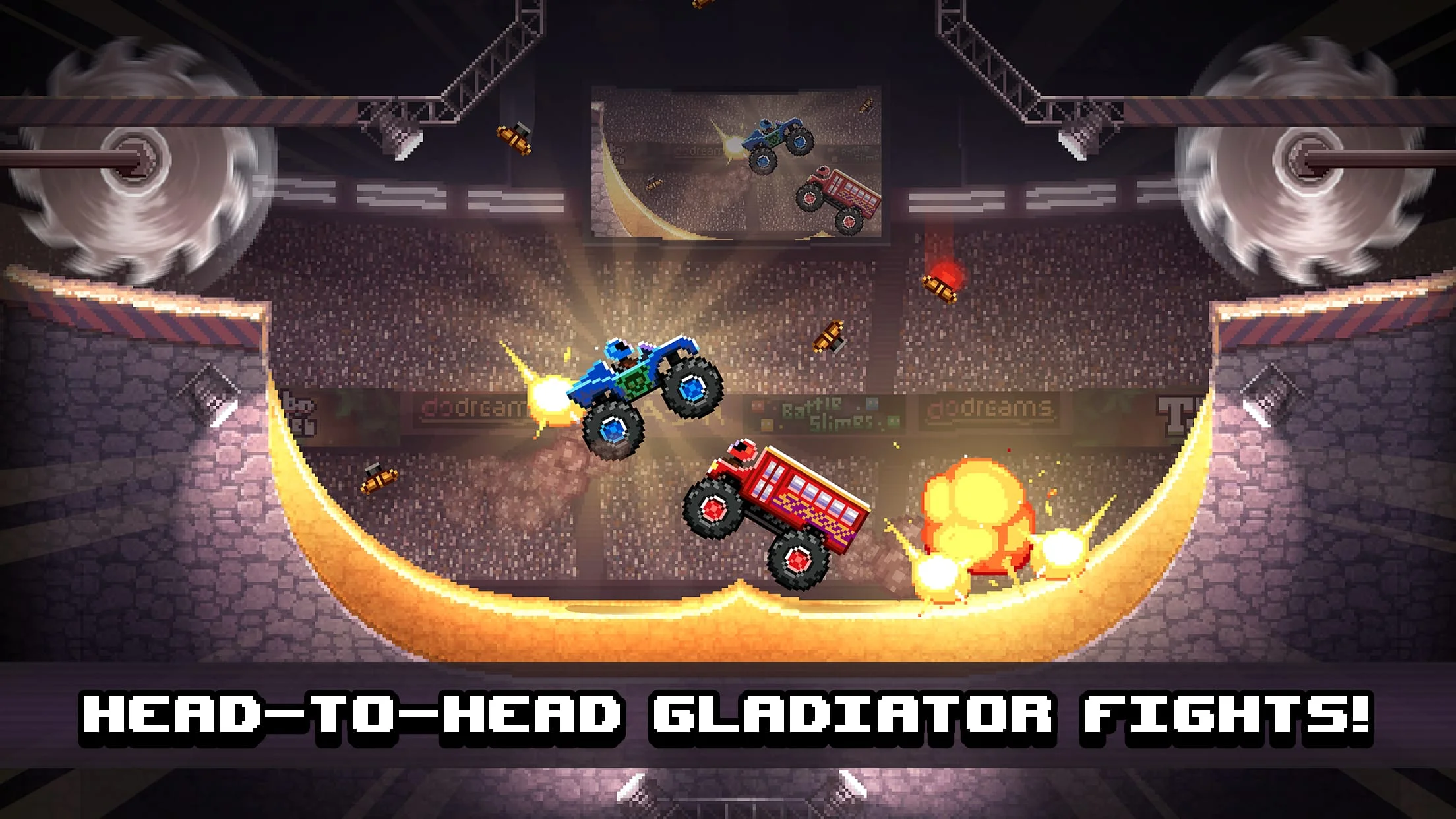 Drive Ahead! - Fun Car Battles Screenshot 1