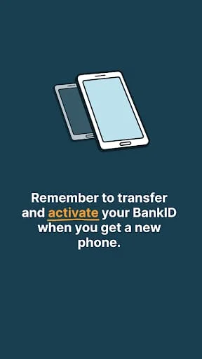 BankID security app Screenshot 2