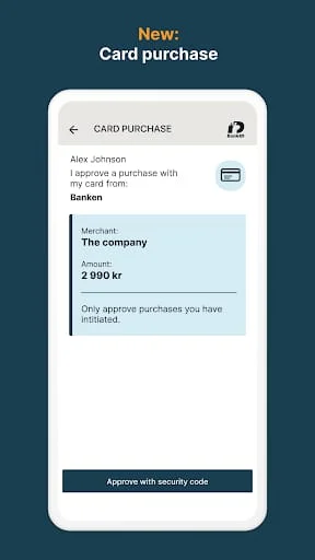 BankID security app Screenshot 3