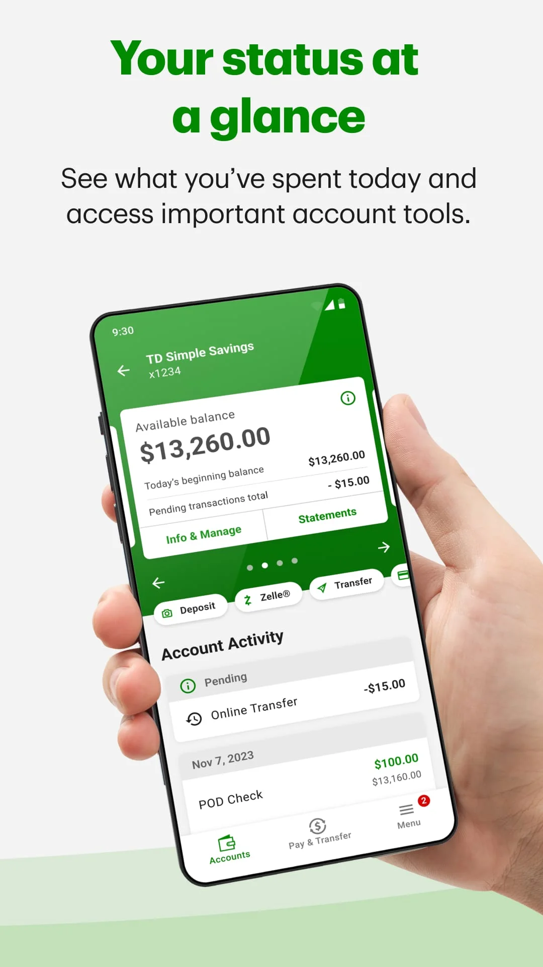 TD Bank (US) Screenshot 3