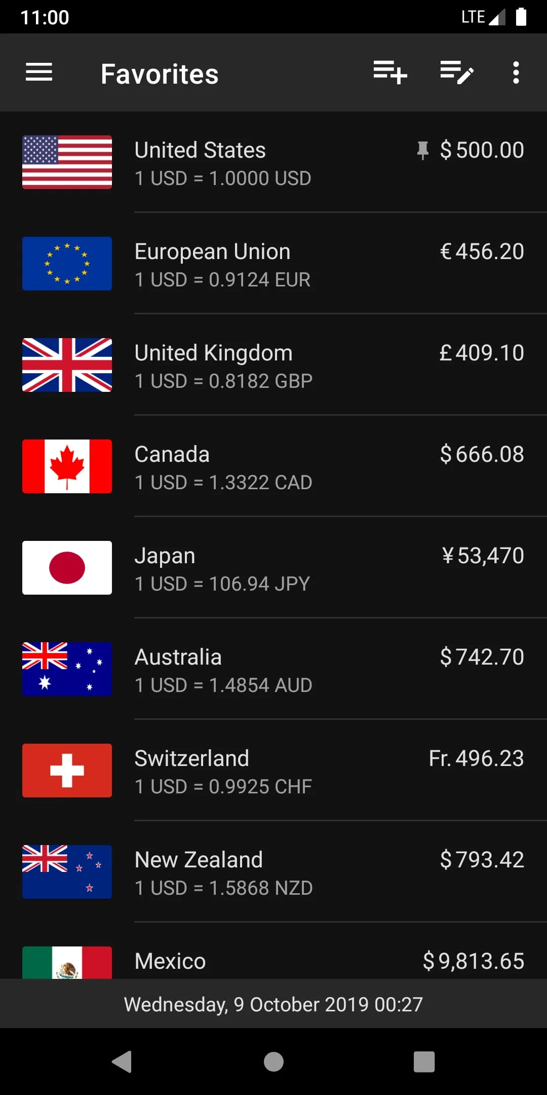 Currency Converter Screenshot 1