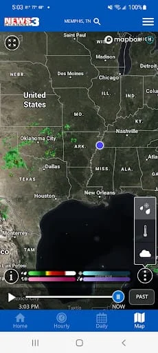 WREG Memphis Weather Screenshot 3