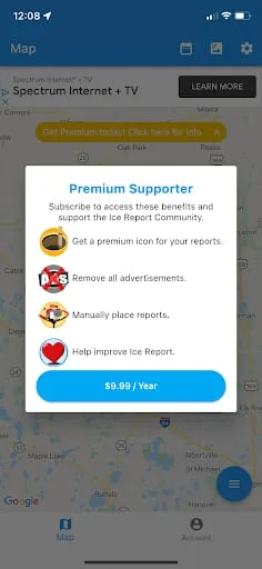 Ice Report Screenshot 3