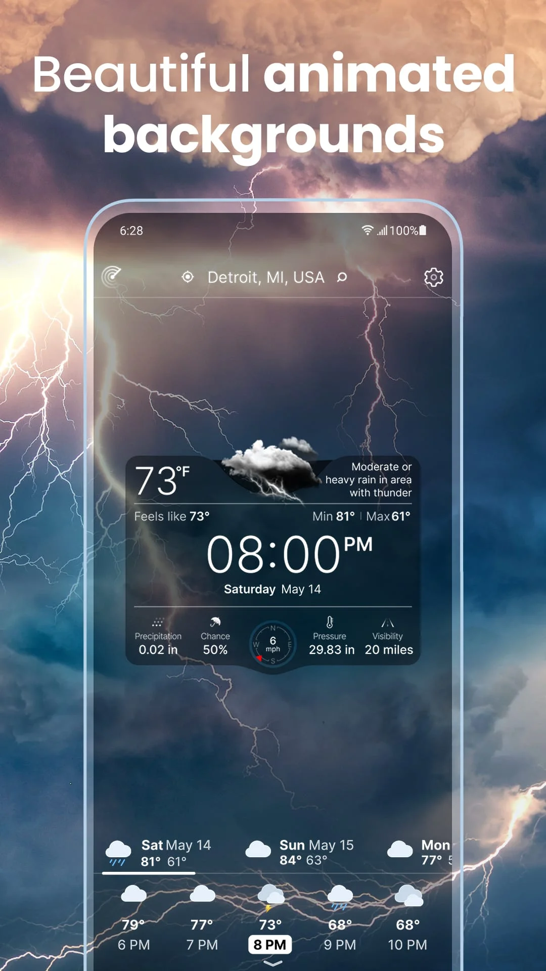 Weather Live° Screenshot 3