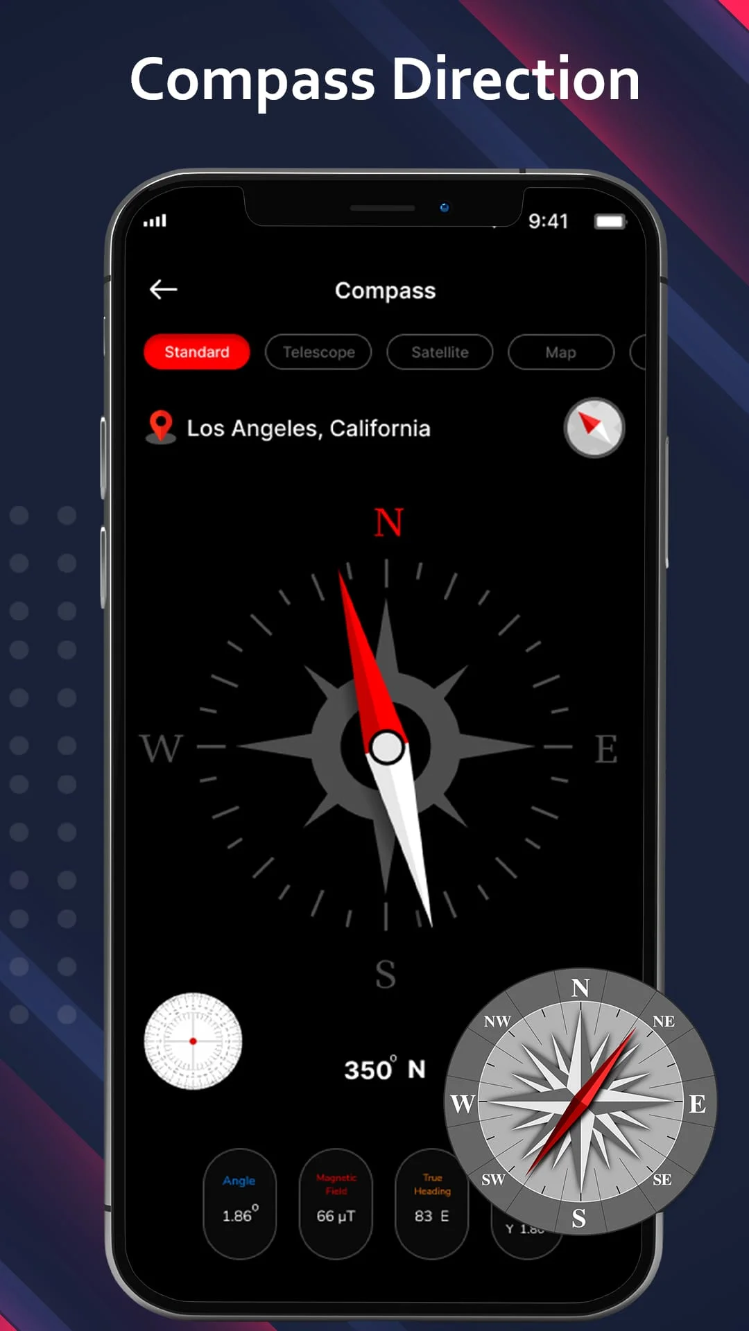 Digital Compass for Android Screenshot 1