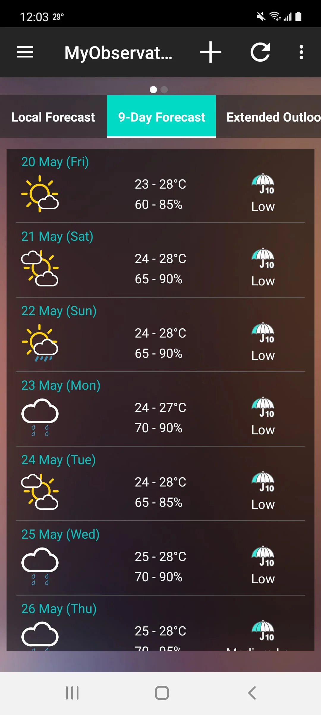 MyObservatory (我的天文台) Screenshot 4