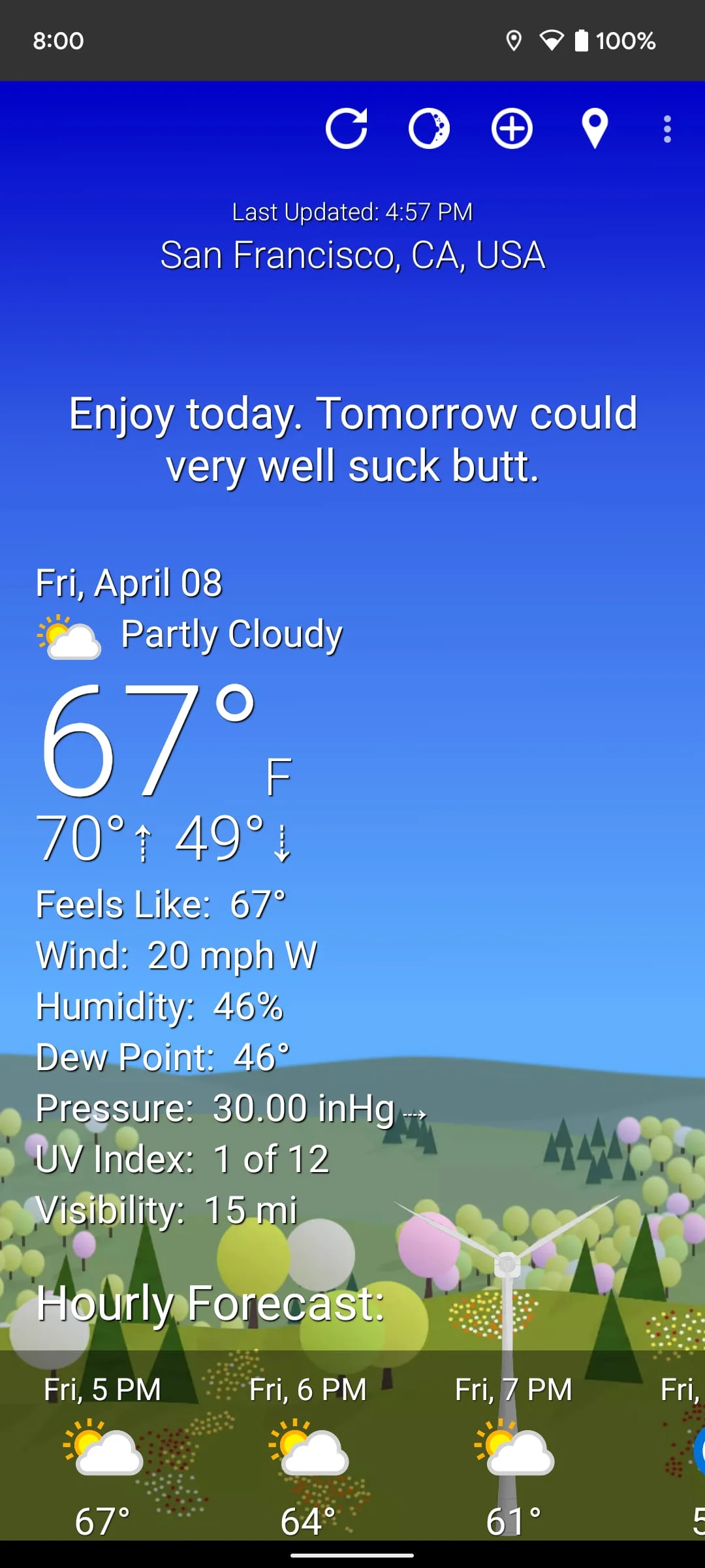 What The Forecast Screenshot 1