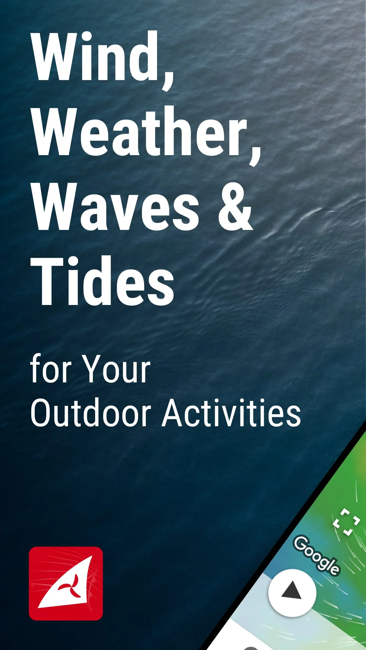 Windfinder: Wind & Weather map Screenshot 1