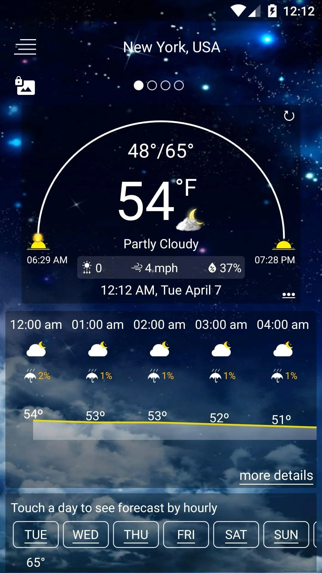 Weather Forecast Screenshot 2