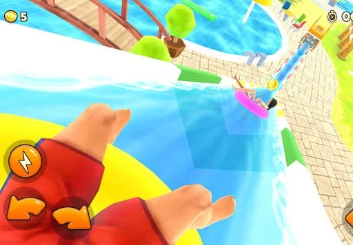 Uphill Rush Water Park Racing Screenshot 2