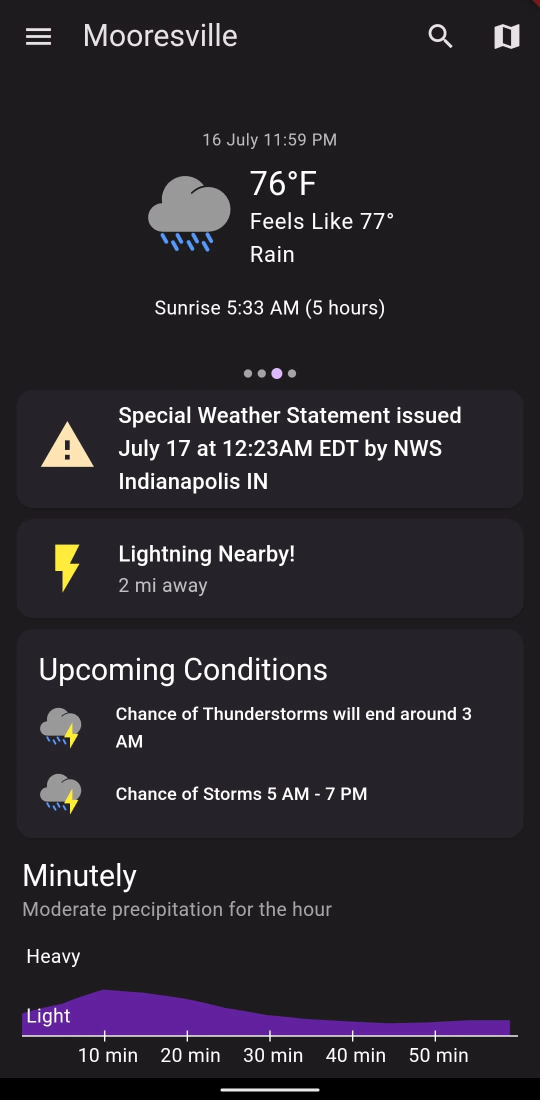 Shadow Weather Screenshot 1