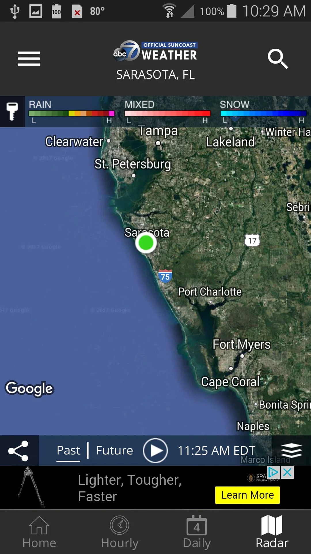 ABC7 WWSB First Alert Weather Screenshot 3