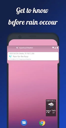 Dark Sky Tech Weather App Screenshot 3