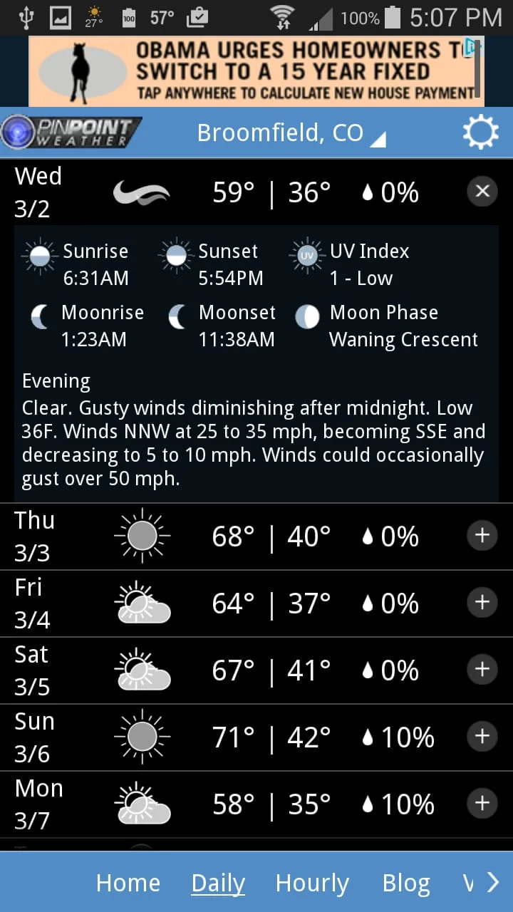 Fox31 - CW2 Pinpoint Weather Screenshot 2