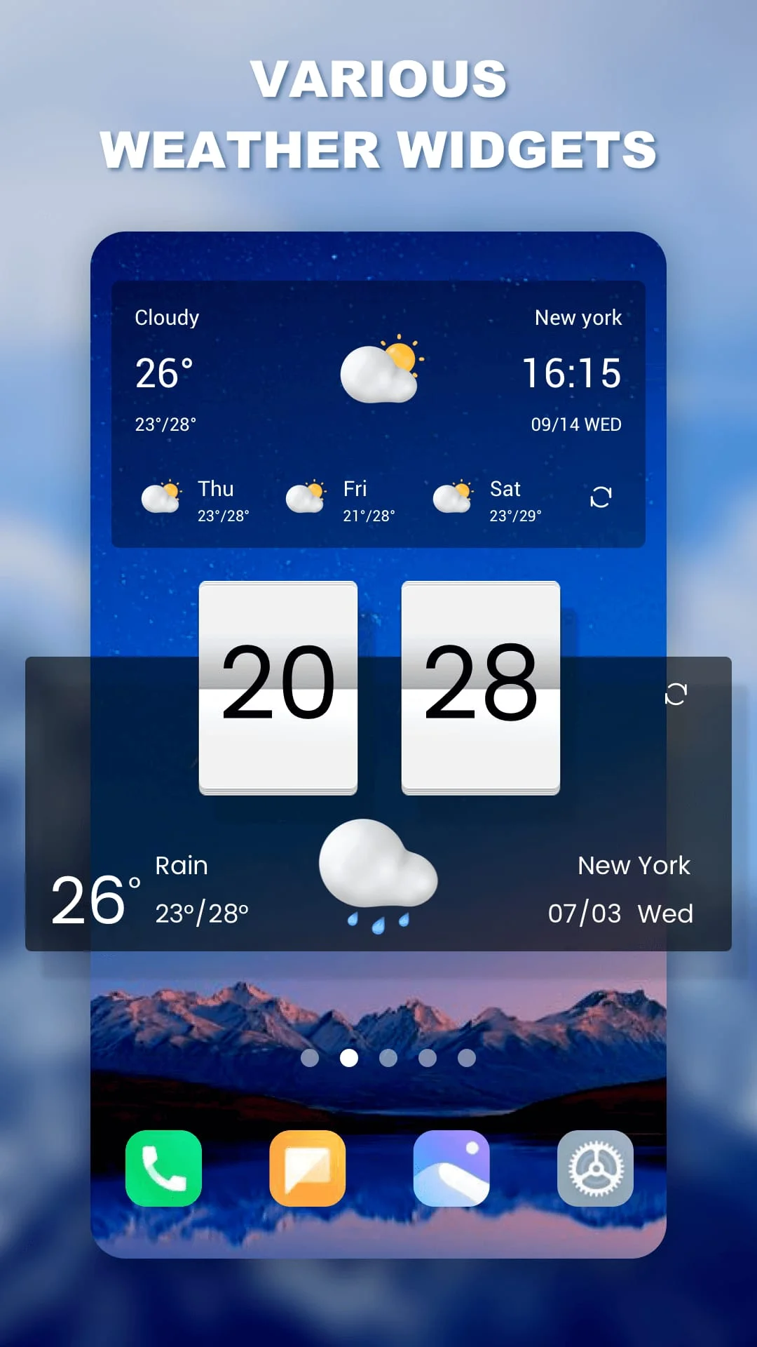 Weather app - Radar & Widget Screenshot 2
