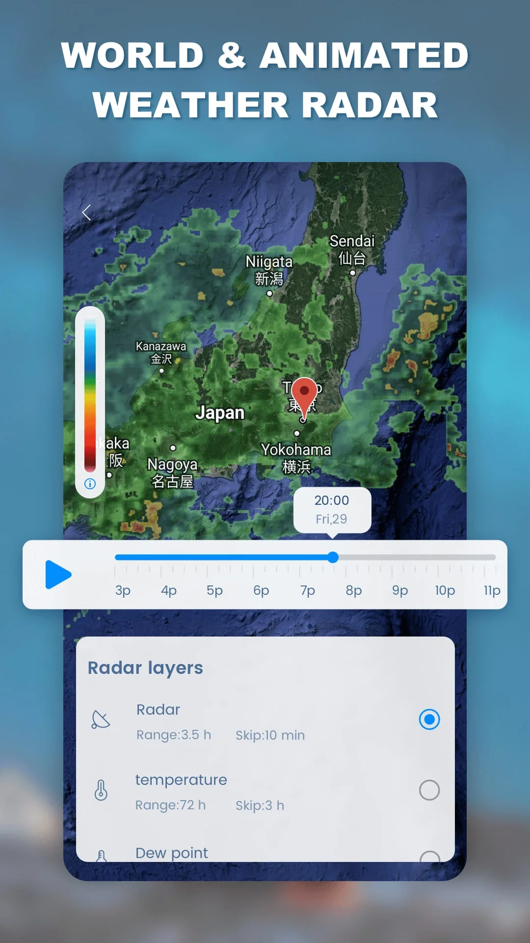 Weather app - Radar & Widget Screenshot 3