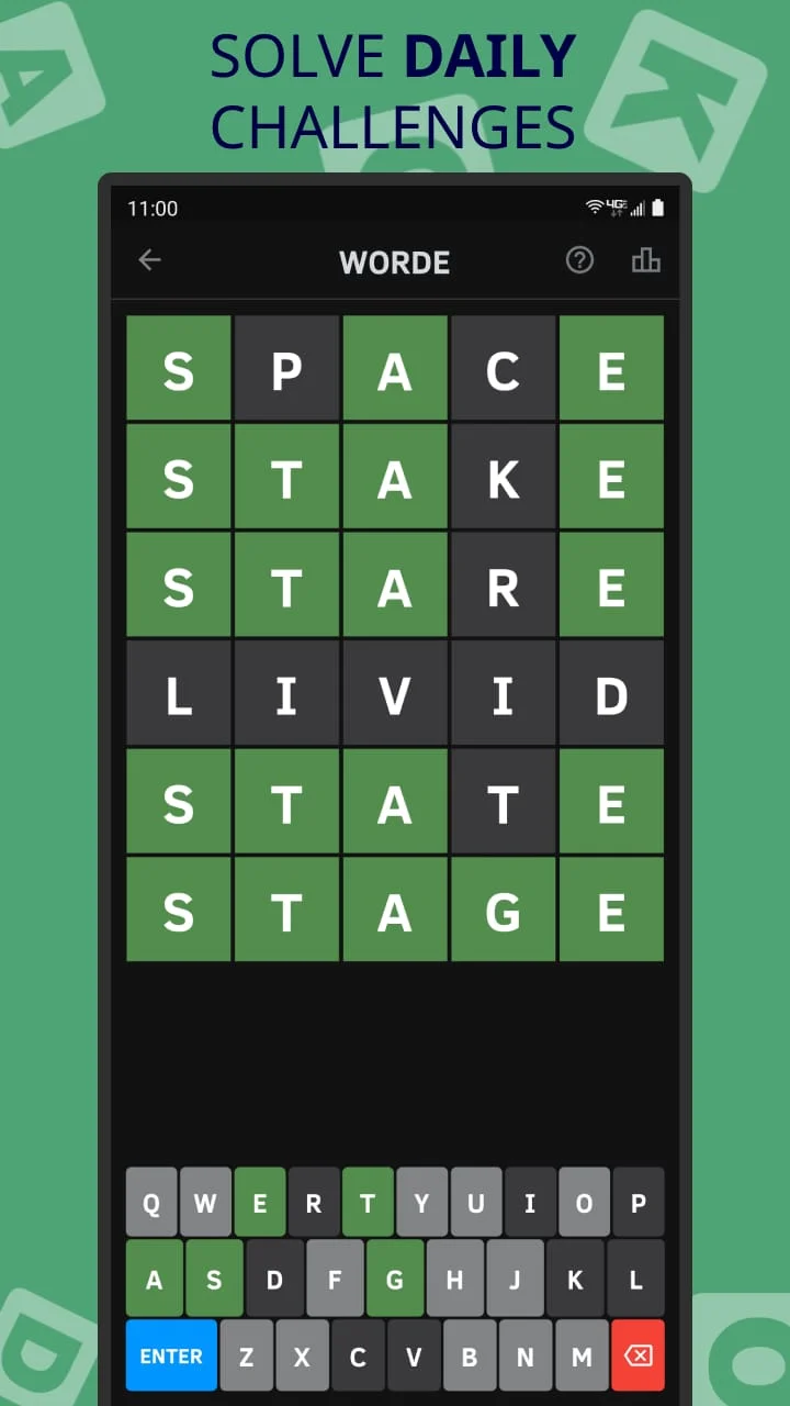 Worde: Daily & Unlimited Screenshot 4