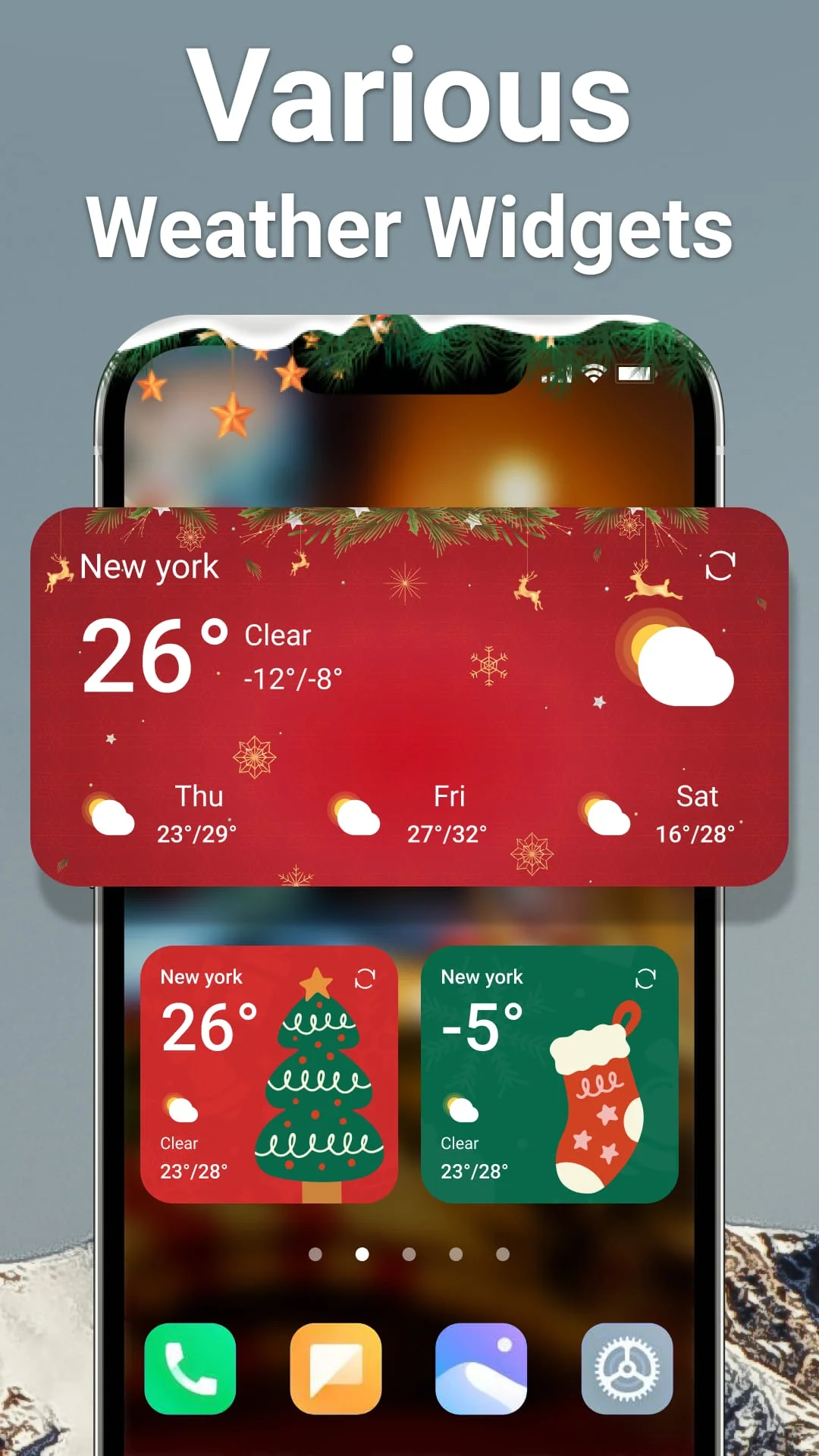Weather: Live radar & widgets Screenshot 1