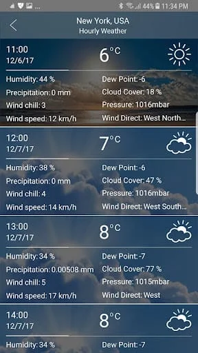 Weather app Screenshot 3