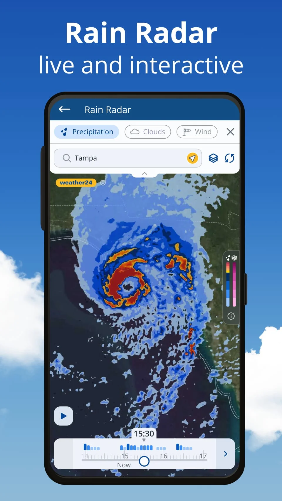 weather24: Forecast & Radar Screenshot 1