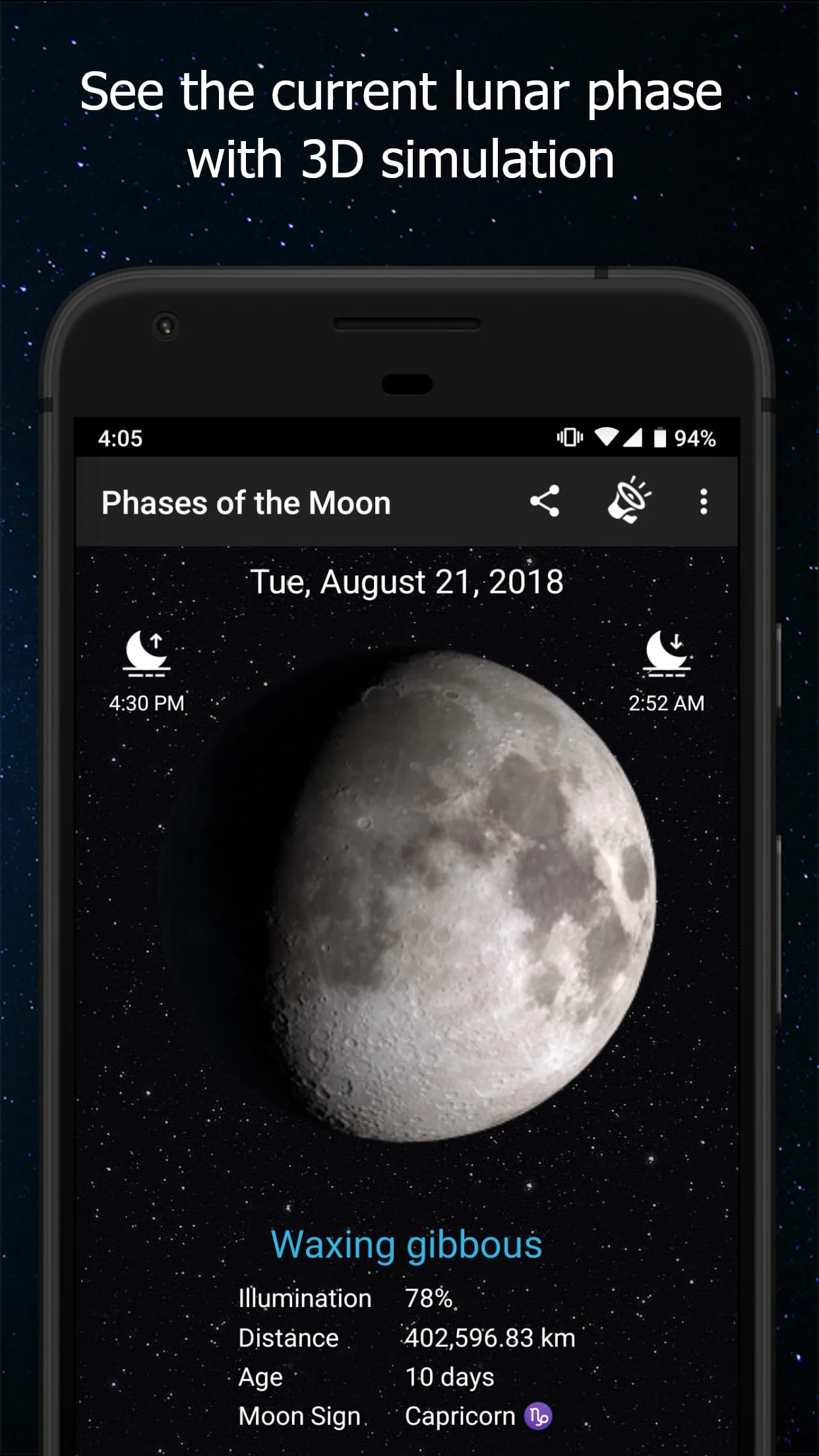 Phases of the Moon Screenshot 1