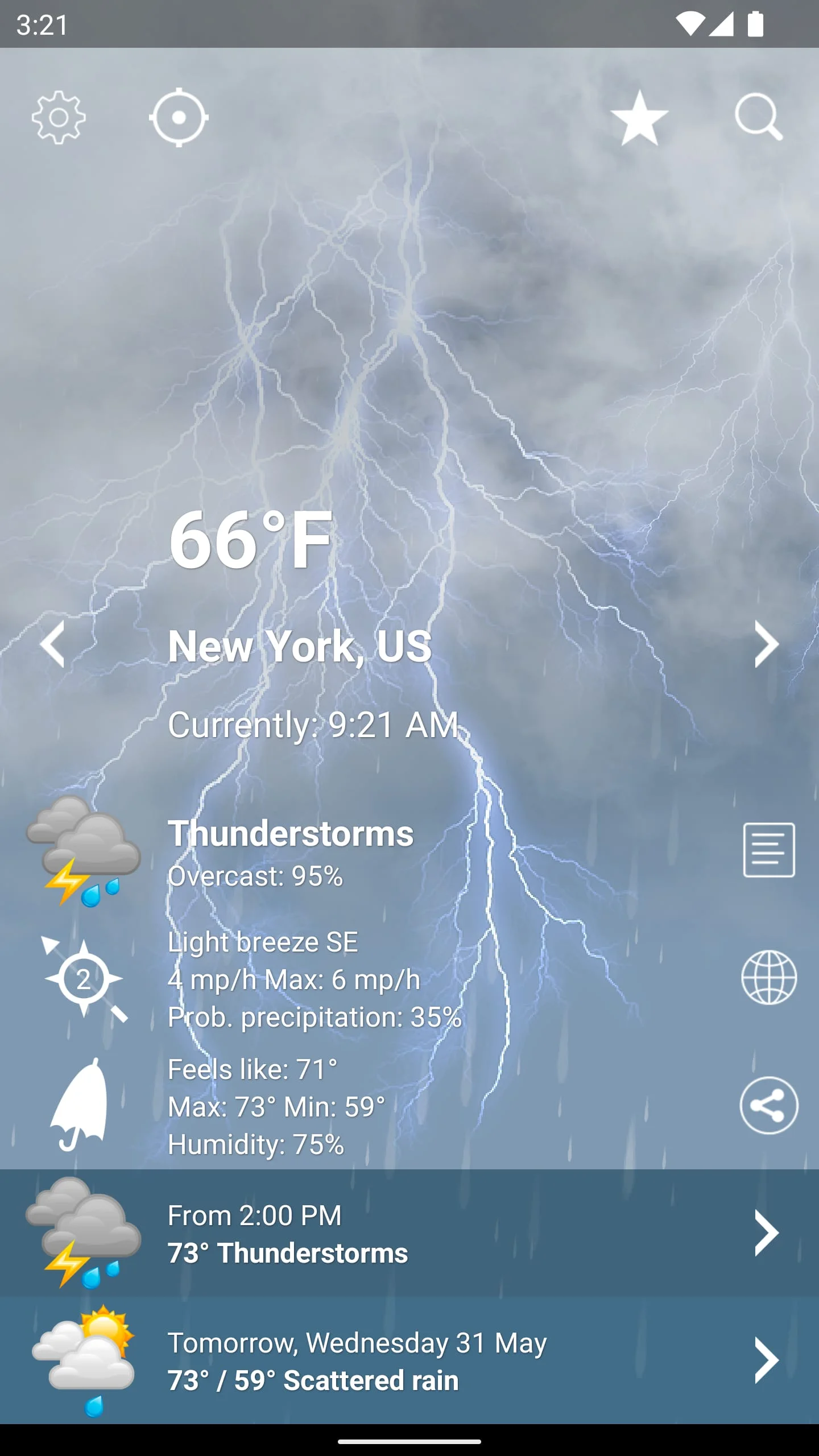 Weather XL PRO Screenshot 2
