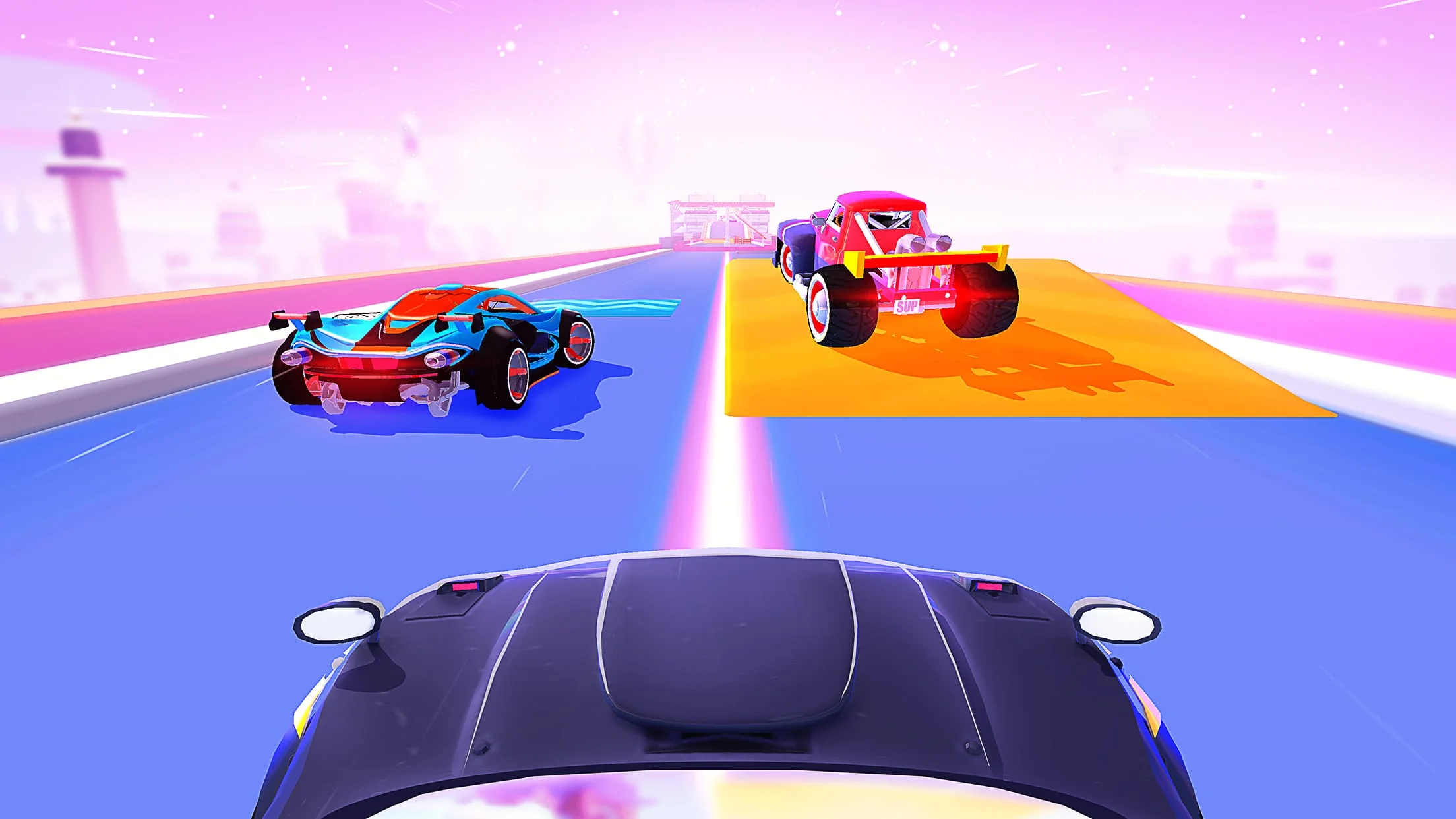 SUP Multiplayer Racing Games Screenshot 4